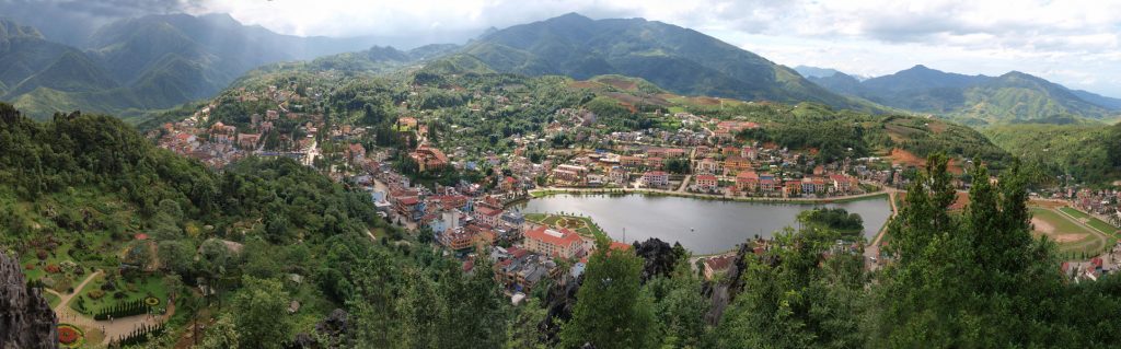 Ham Rong mount is a tourist attraction in Sapa 