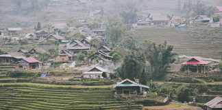 Lao chai village, Hmong house on stilts, homestay in sapa