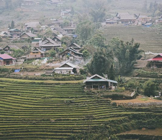 Lao chai village, Hmong house on stilts, homestay in sapa