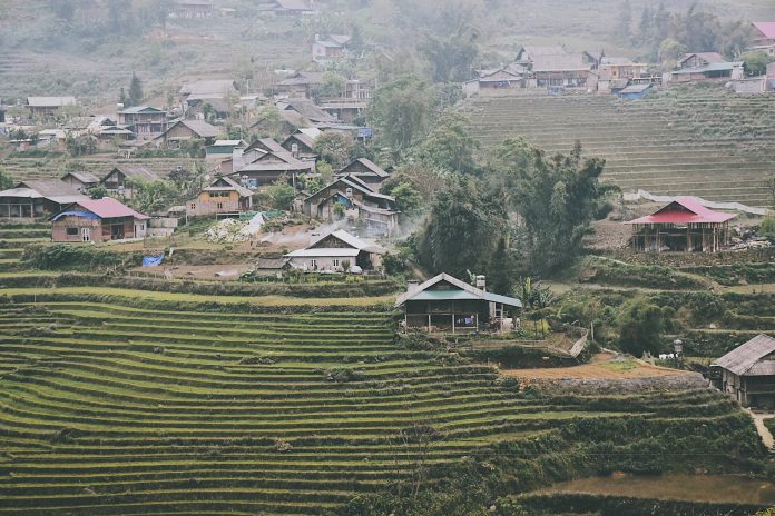 Lao chai village, Hmong house on stilts, homestay in sapa