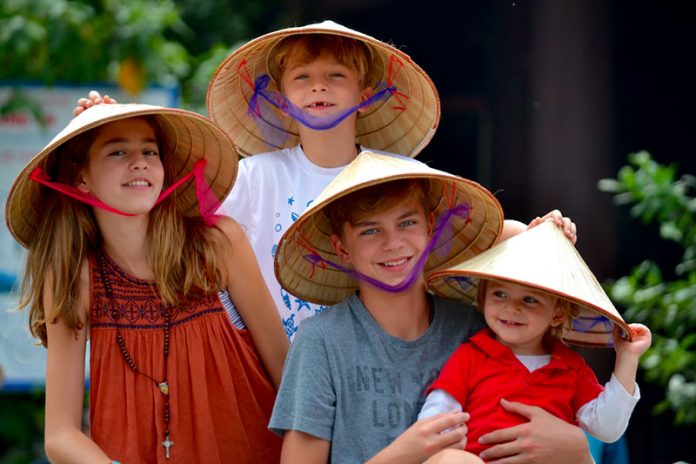 Travel in Vietnam with Kids, Children