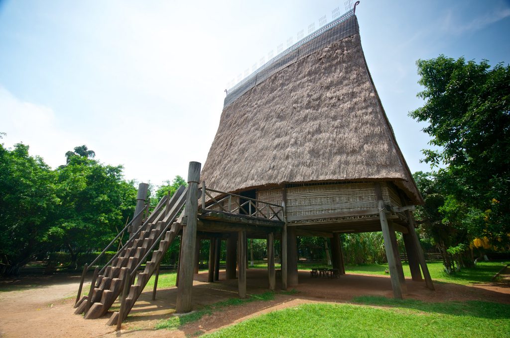 Ba Na house, Vietnam museum ethnology