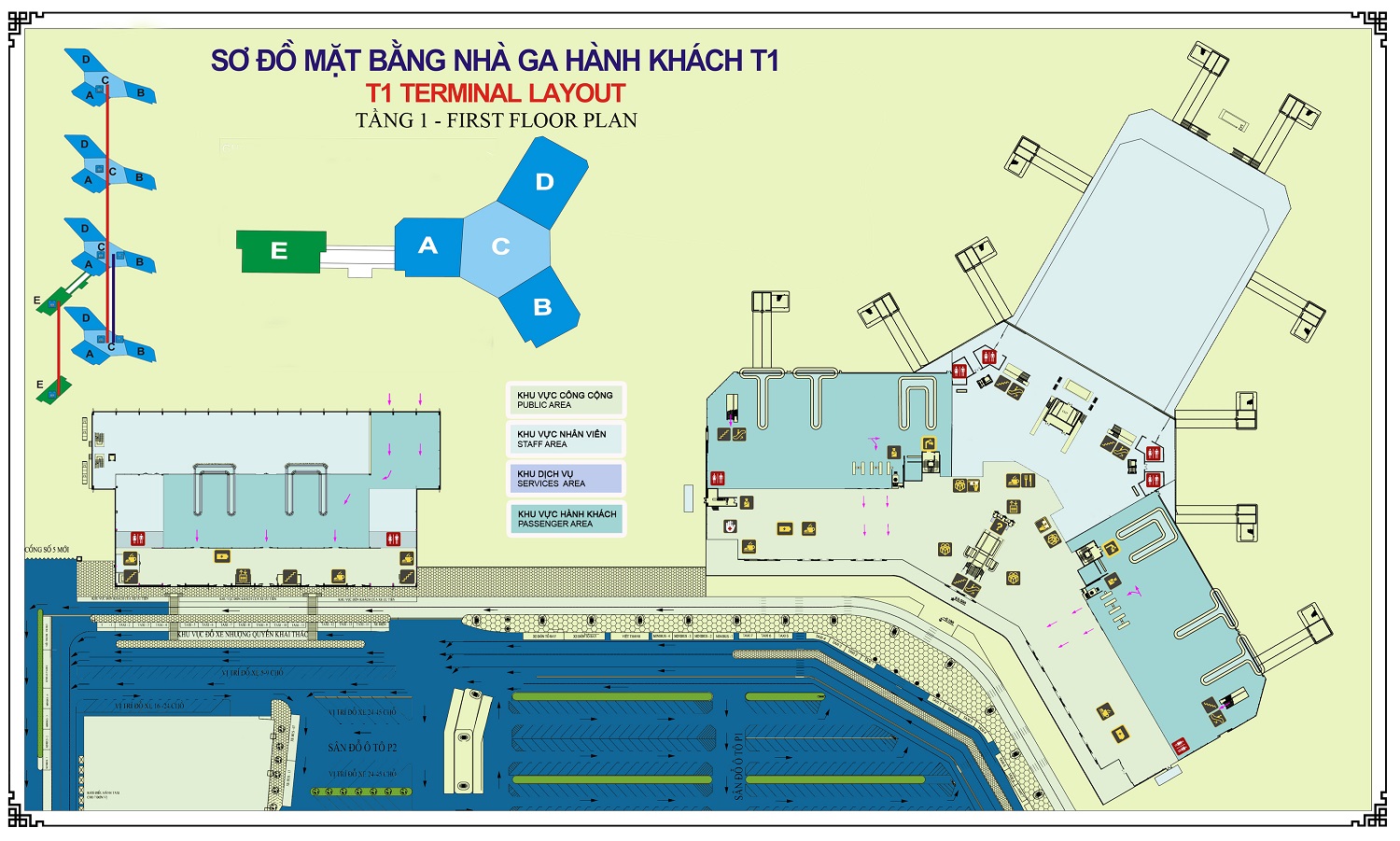 Noibai international airport, Noi Bai taxi airport