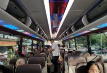 High quality facilities of Cat Ba Discovery bus