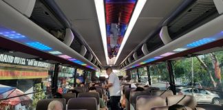 High quality facilities of Cat Ba Discovery bus