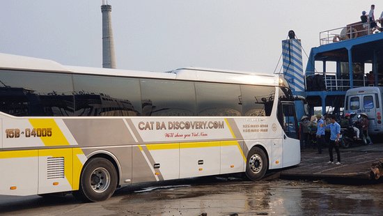 Cat Ba Discovery bus - Luxury transfer Hanoi to Cat Ba