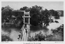 The Huc bridge in 1870