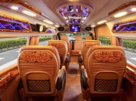 Halong Shuttle Bus - Limousine luxury bus Hanoi to Halong