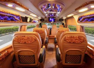 Halong Shuttle Bus - Limousine luxury bus Hanoi to Halong