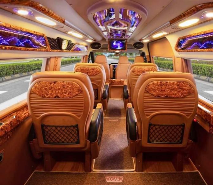 Halong Shuttle Bus - Limousine luxury bus Hanoi to Halong