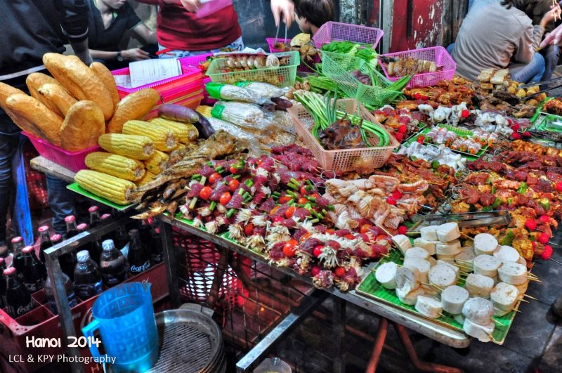 Hanoi street food tour, Hanoi BBQ