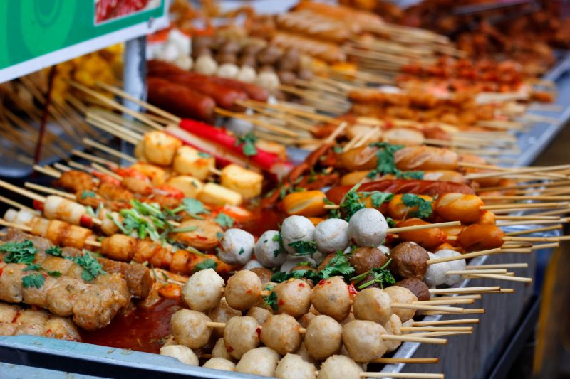 BBQ stall - Saigon street foods