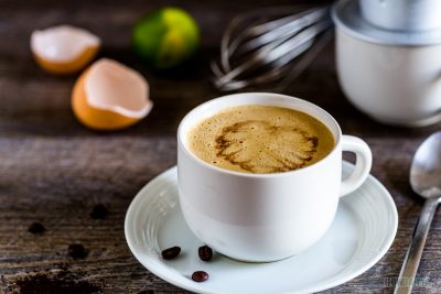 Egg coffee - hanoi street food