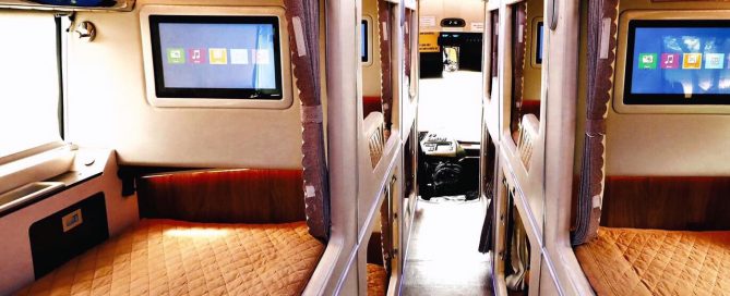 Ha Son Hai Van - Sapa cabin sleep bus