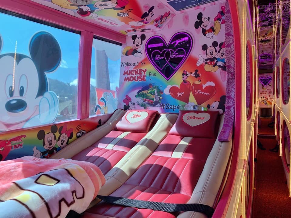 Inter bus line - Cabin sleeper bus to Sapa -